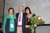 Hildegarde Mahoney, Edward Rover and Dr. Mara Dierssen - The Dana/EDAB Neuroscience Outreach Champion Award ceremony last 7th of July